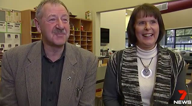 The dynamic duo have been inspiring students for nearly 100 years between them. Source: 7 News