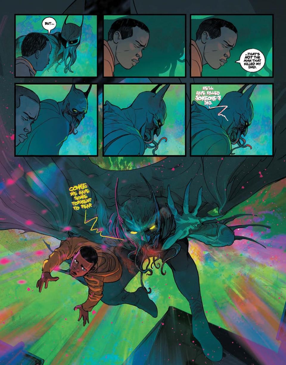 Pages from Batman: City of Madness #2