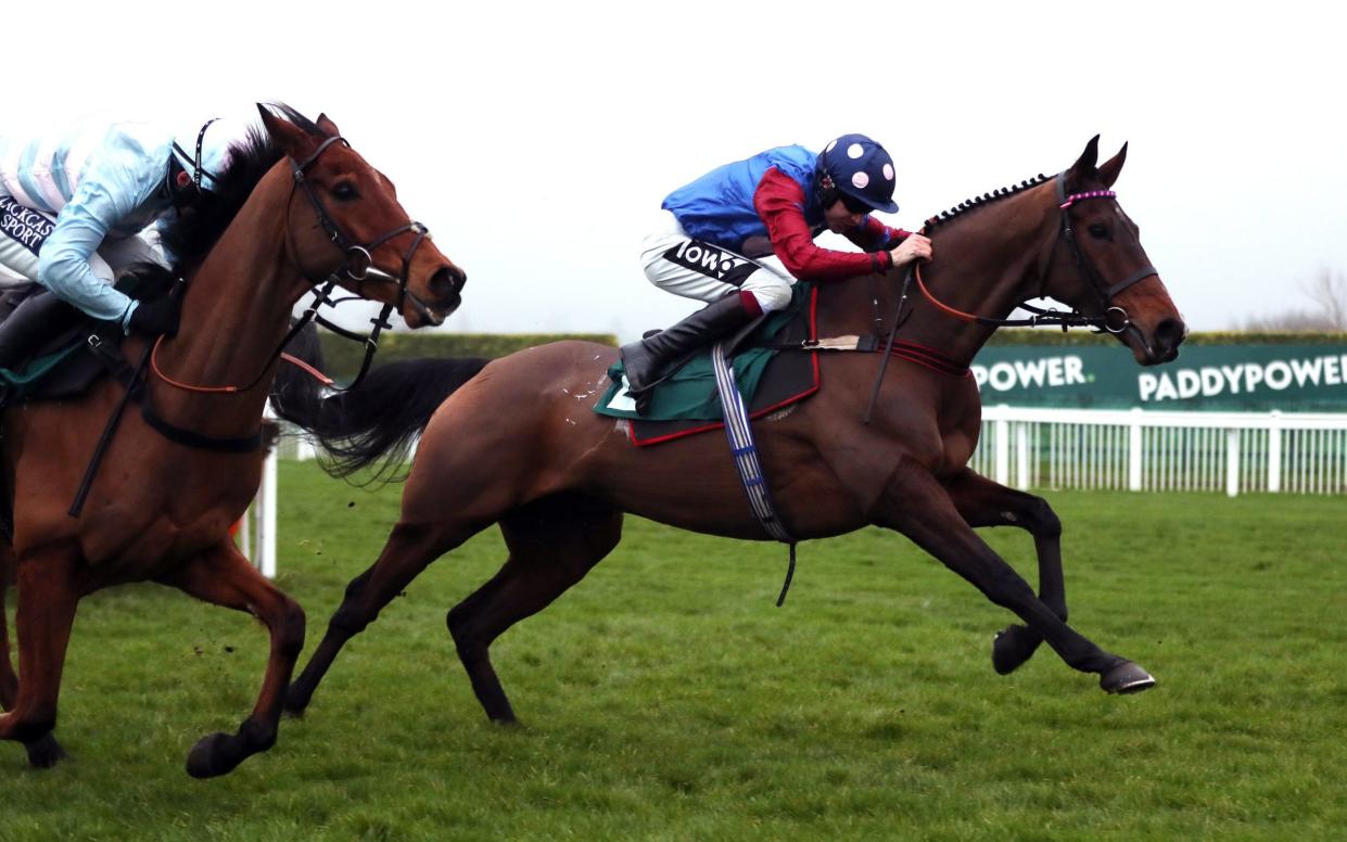 Aidan Coleman rides Paisley Park to a comfortable Cheltenham victory  - PA