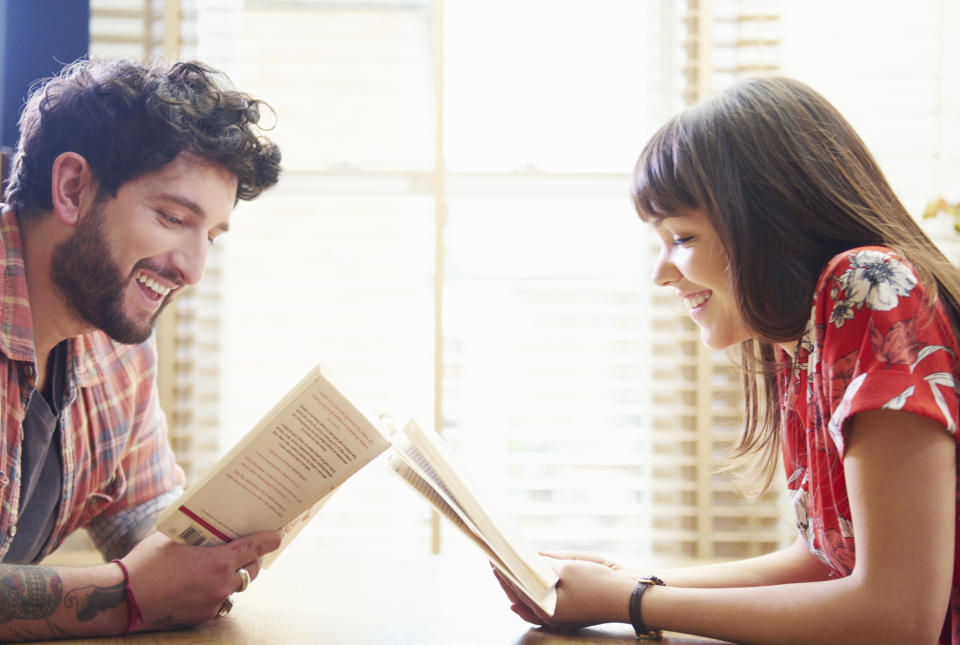 Couple reading books (Getty Images)