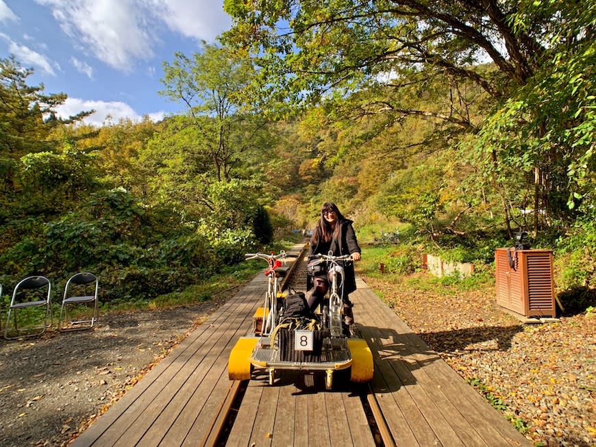 日本秋田｜大館・小坂鐵道鐵軌自行車