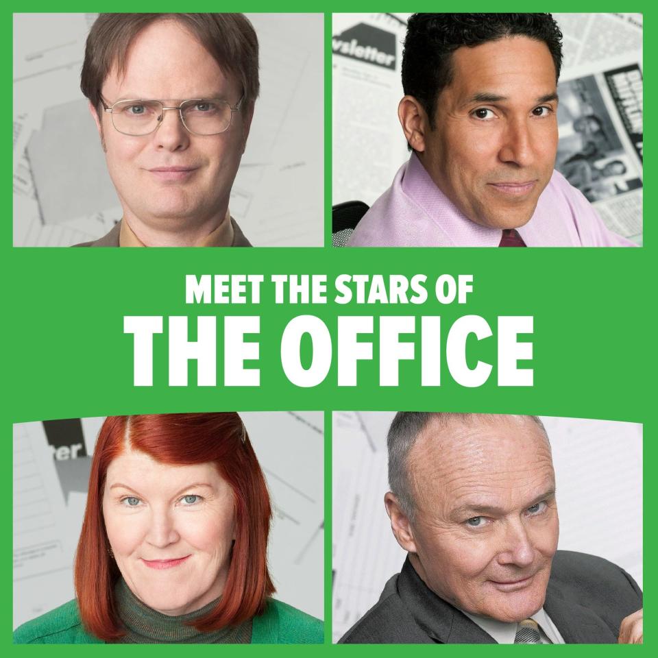 Attendees of Fan Expo Philadelphia will be able to have pictures taken with "The Office" stars Creed Bratton, Kate Flannery, Oscar Nunez and Rainn Wilson. Fan Expo Philadelphia will be held at the Pennsylvania Convention center the weekend beginning on Friday, May 3.