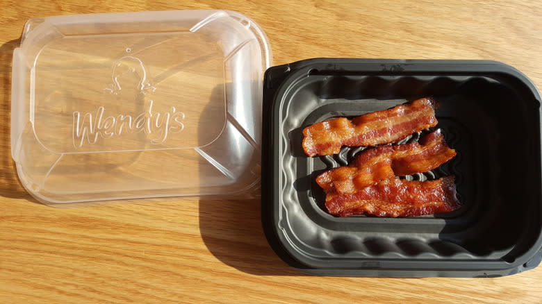Wendy's bacon