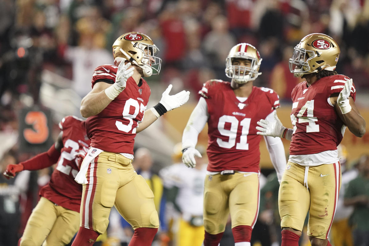 This is Niner nation:' 49ers faithful root on their team ahead of the  Packers game