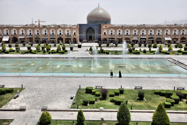 Iran, Isfahan (Ispahan or Hispahan): Naghsh-e Jahan Square