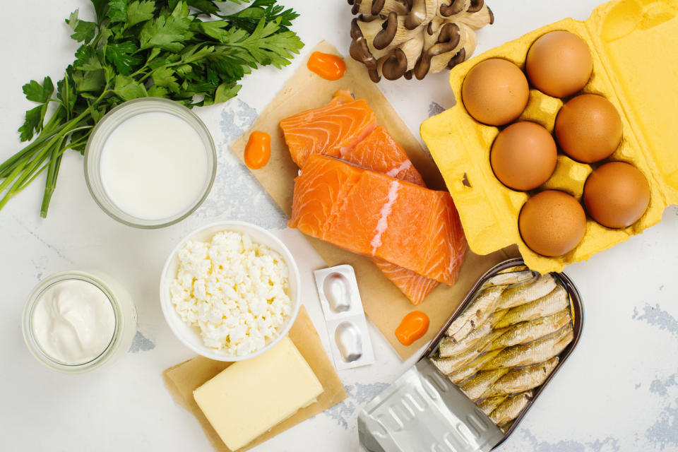 Eine gesunde Ernährung ist auch eine Quelle für Vitamin D und Kalzium. (Symbolbild: Getty Images)