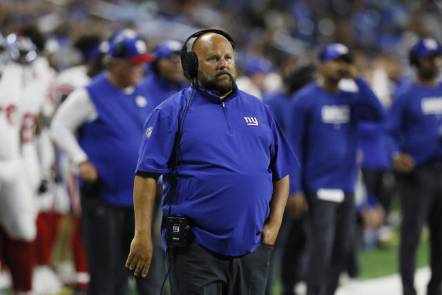 Giants' Brian Daboll, Thomas McGaughey on good terms after death stare