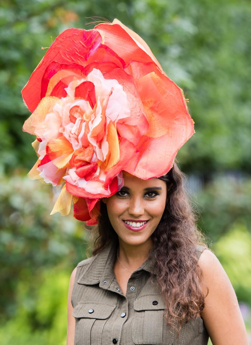 A Royal Ascot attendee