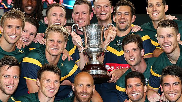 The Aussies will look to repeat last year's success. Source: Getty