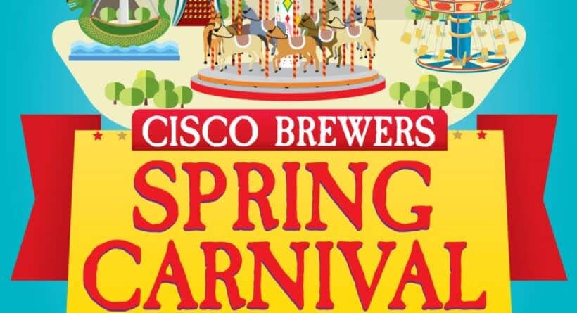 Cisco Brewers Portsmouth's Annual Spring Carnival will be held at Cisco Brewers Portsmouth on Saturday, May 11, 2024.