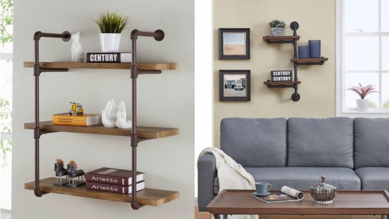 Sometimes a touch of industrial can help make a farmhouse or modern aesthetic look just right.