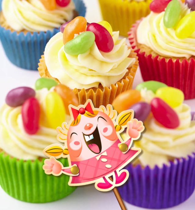 candy crush saga cupcakes