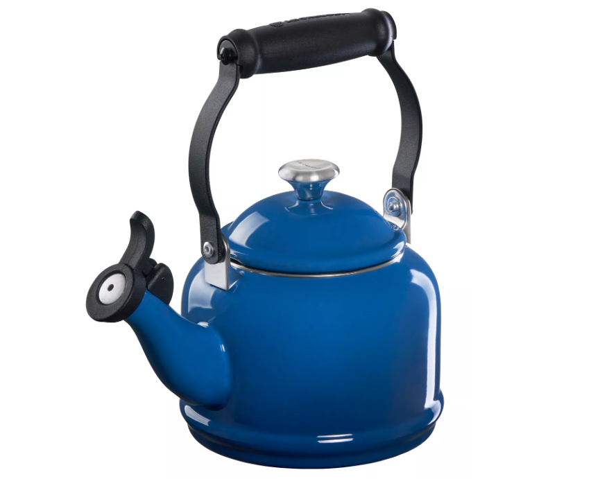 Le Creuset Enamel on Steel Demi Tea Kettle.