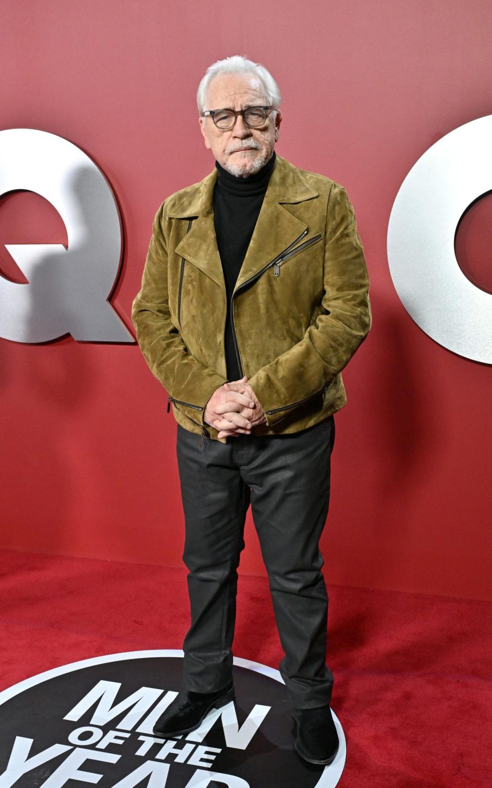 Brian Cox attends the 2023 GQ Men of the Year at Bar Marmont on November 16, 2023 in Los Angeles, California