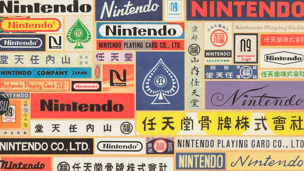  A selection of Nintendo logos over time. 