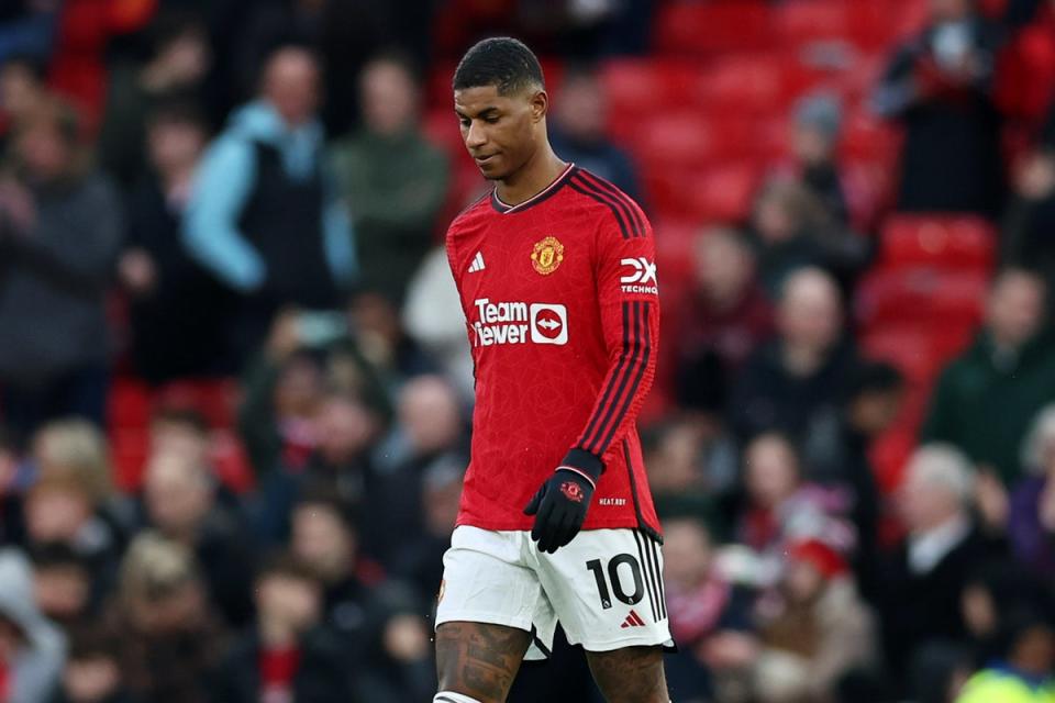 Marcus Rashford has struggled for Manchester United this season  (Getty Images)