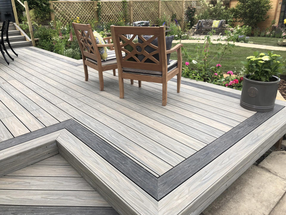 Give your decking a border