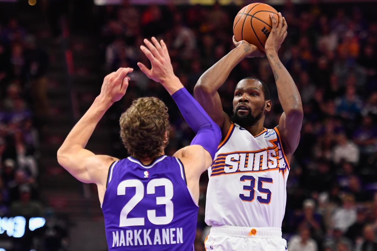 Kevin Durant injury update: Is Suns F playing Sunday vs. Knicks? -  DraftKings Network