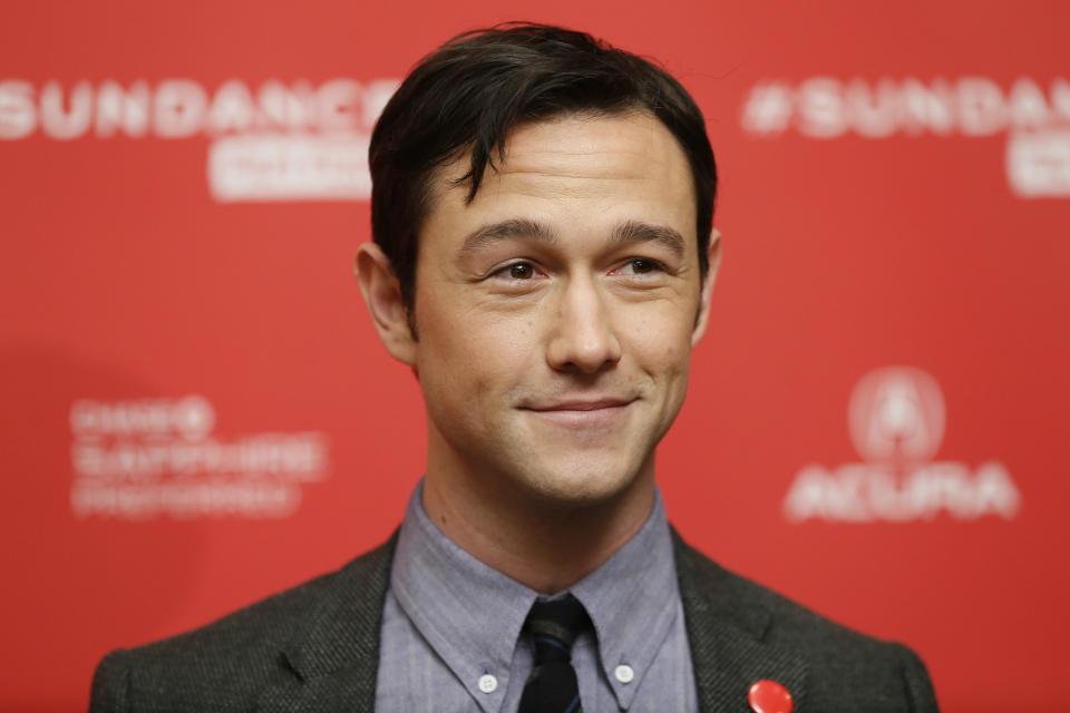 Director, writer and cast member, Joseph Gordon-Levitt poses at the premiere of "Don Jon's Addiction" during the 2013 Sundance Film Festival on Friday, Jan. 18, 2013 in Park City, Utah. (Photo by Danny Moloshok/Invision/AP)