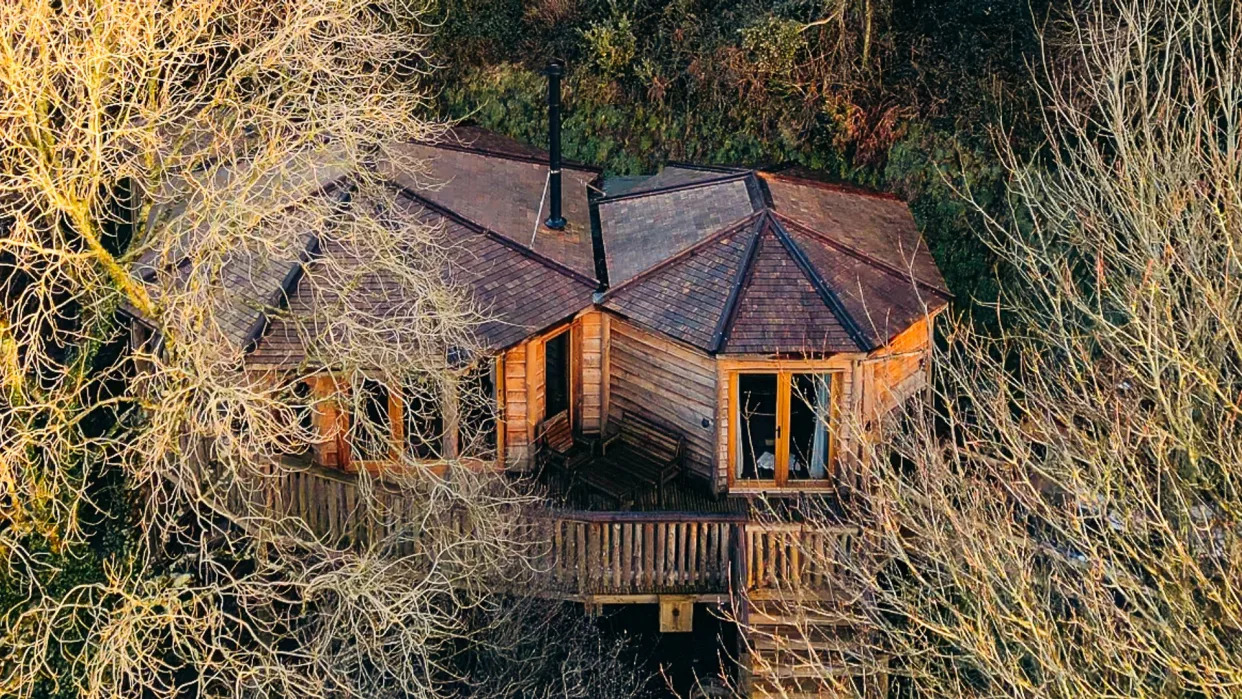 I stayed in a treehouse with my young family and it was the ideal UK staycation