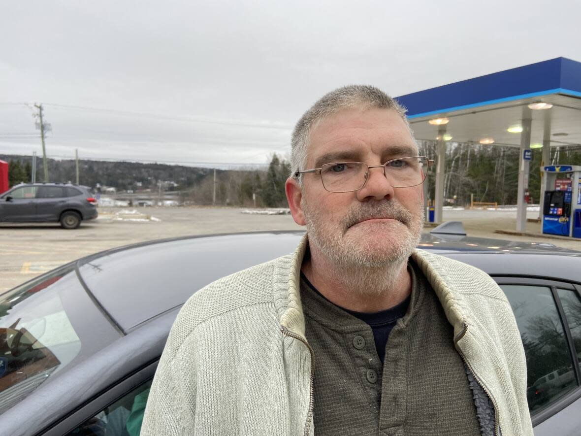 David Jensen is voting for the first time for a mayor and council on Monday, and hopes the local representatives help get more done. (Aidan Cox/CBC - image credit)