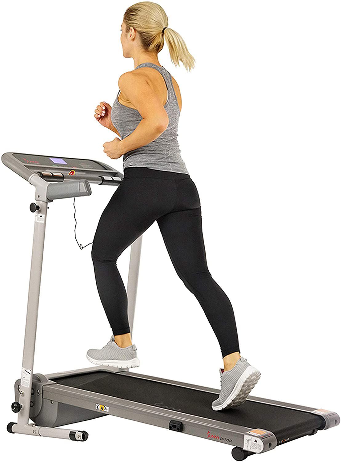 Sunny Health & Fitness Folding Treadmill 