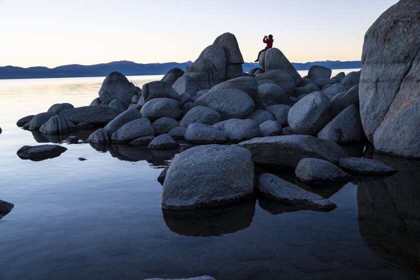 Statelkine, NV, Monday, November 22, 2021 - Scenes from Zeyphyr Cove. (Robert Gauthier/Los Angeles Times)