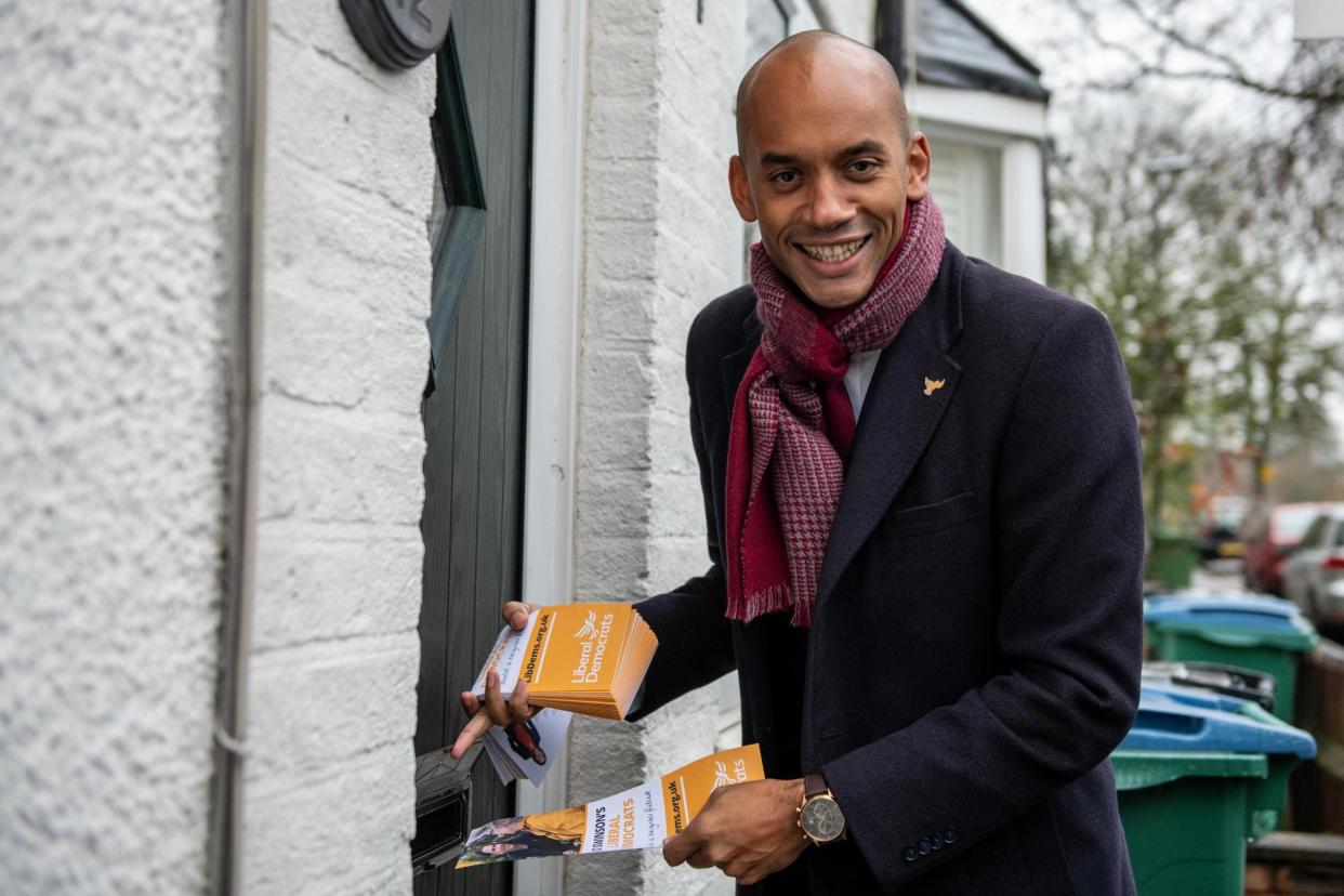 Chuka Umunna is a strong Liberal Democrat hopeful vying for the Cities of London and Westminster seat: Getty Images