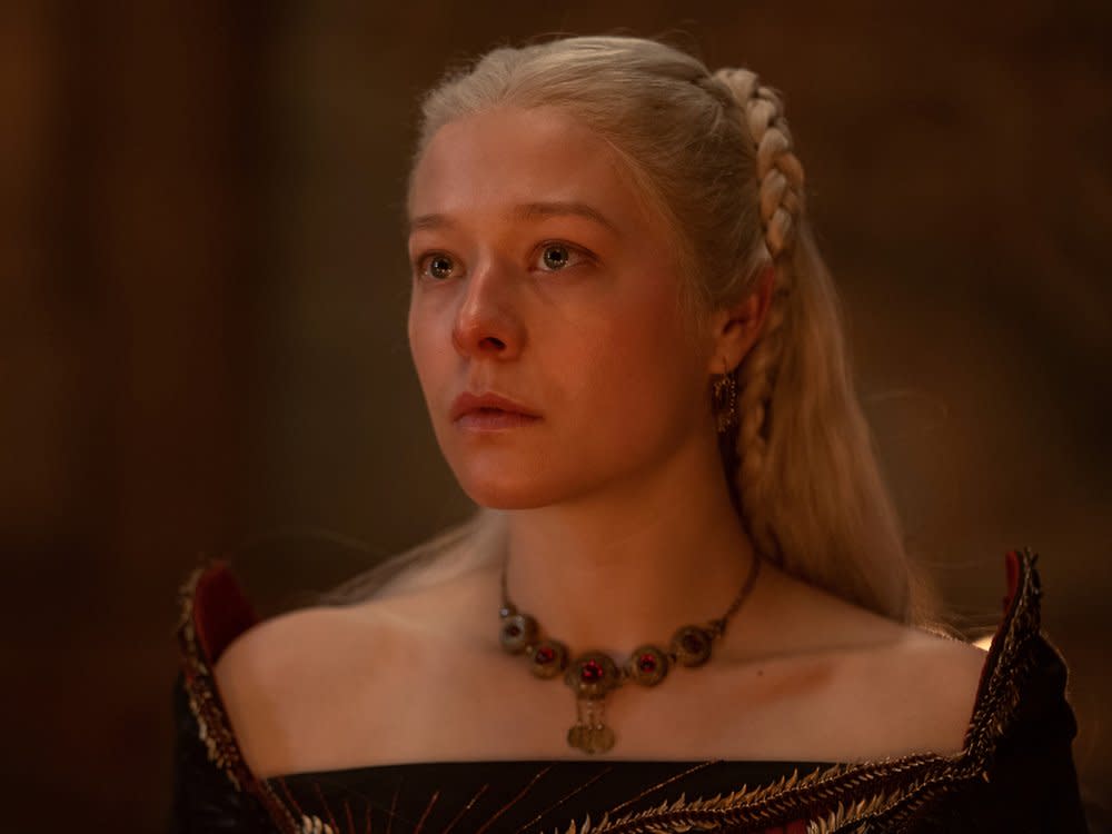Rhaenyra Targaryen blickt in "House of the Dragon" einer unsicheren Zukunft entgegen. (Bild: Home Box Office, Inc.  All rights reserved)