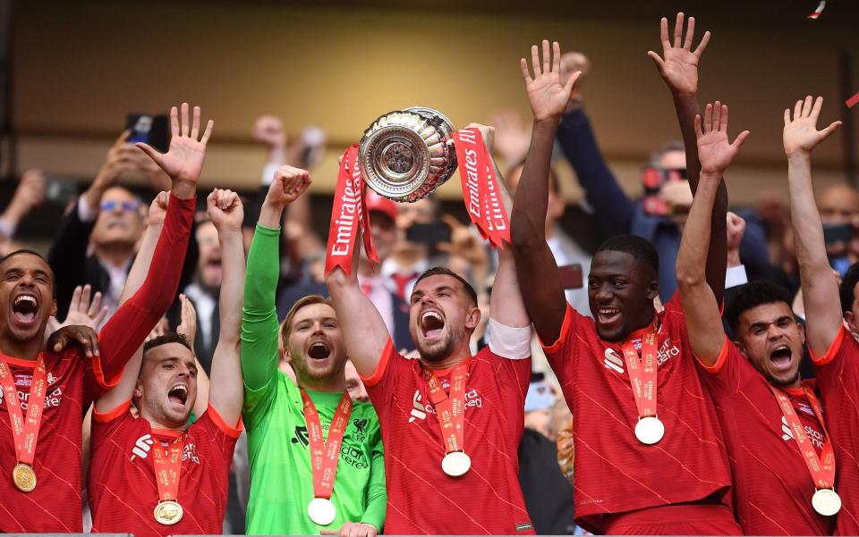 Liverpool win the 2022 FA Cup final - Getty Images/Michael Regan