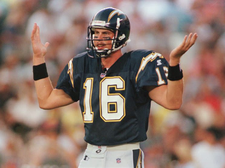 Ryan Leaf was the second pick of the 1998 NFL draft. (AP)