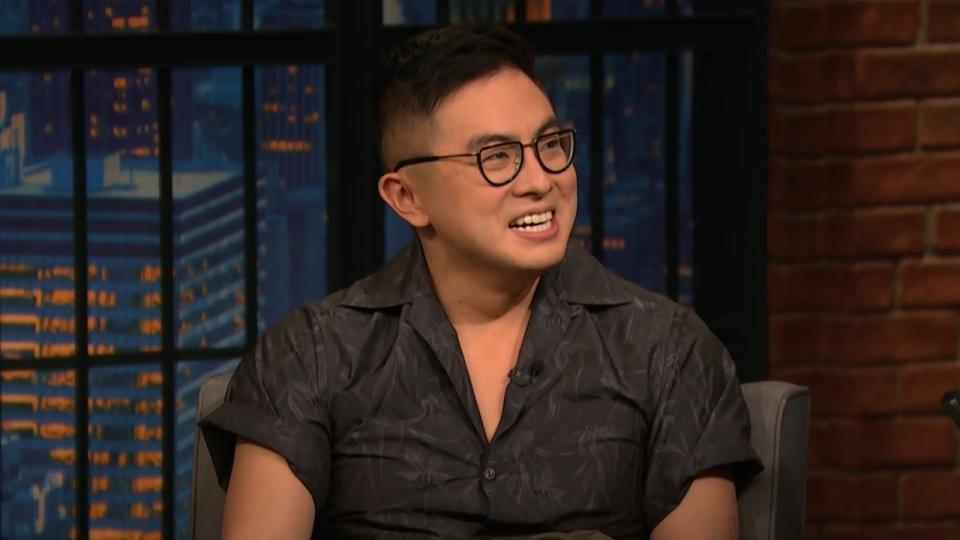 Bowen Yang on Lat Night with Seth Meyers