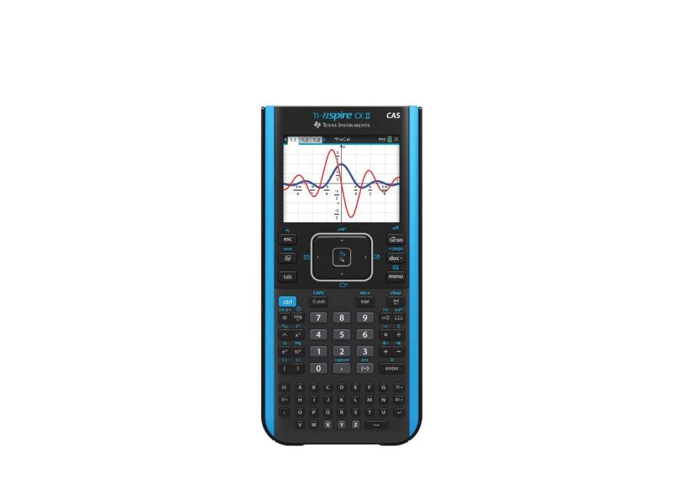 4) TI-Nspire CX II CAS Color Graphing Calculator