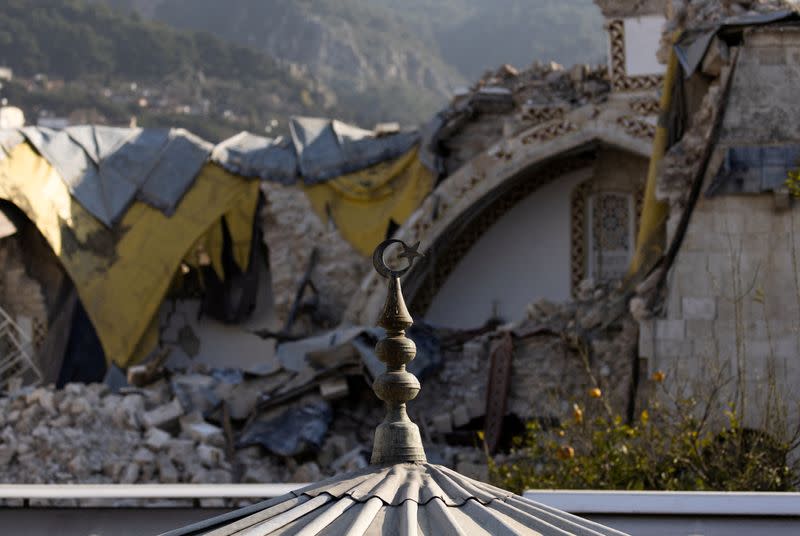 FILE PHOTO: Aftermath of the deadly earthquake in Antakya