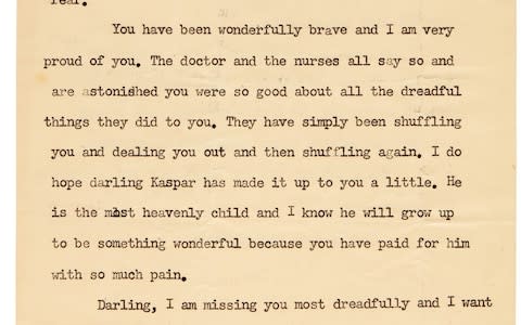 ian fleming letter 