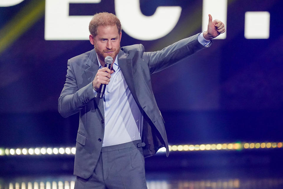 Prince Harry at the Invictus Games opening ceremony