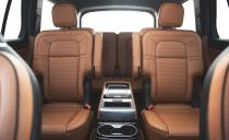 <p>The Aviator interior will be offered in six- or seven-seat configurations.</p>