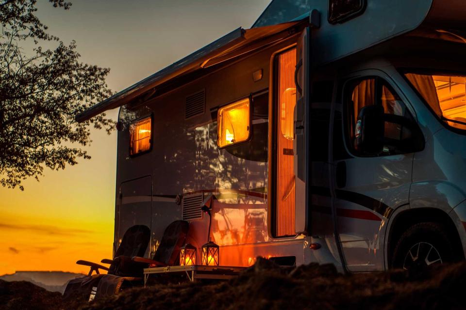 Scenic RV Camping Spot