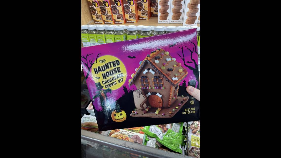 Haunted House Chocolate Cookie Kit at Trader Joe’s on Wednesday, Sept. 28, at 2410 James St., Bellingham.