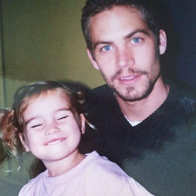 “There’s one special teen here, and her name is <strong>Meadow Walker</strong>.” <strong> Paul Walker</strong>’s 16-year-old daughter was apparently in attendance at Sunday’s Teen Choice Awards, though she never appeared onstage or was shown in the audience. But <strong>Vin Diesel</strong> and the <em>Furious 7</em> cast did give her a special thanks while accepting the Choice Action/Adventure Movie award. “Since this is a Teen Choice Award, you beautiful teens, there is one teen in the audience that is a part of the family that kept us going,” Diesel explained onstage, going on to thank Meadow specifically. “It was Paul Walker’s family, his brothers, his parents, that kept us going while we were filming Furious 7.” <strong> WATCH: Jason Derulo Exclusively Reveals Why He Was Kicked Off a Flight</strong> Walker also posthumously won the Choice Action/Adventure Actor category. Diesel, along with costars <strong>Jordana Brewster</strong>, <strong>Michelle Rodriguez</strong>, and <strong>Ludacris</strong>, paid tribute to the late actor, who died at the age of 40 in a car crash halfway through the filming of the movie in 2013. “I can’t stand here and be rewarded like this without talking about somebody very, very important to us,” Diesel said. “One of the best blessings in our lives is the fact that we have the opportunity to call Pablo our brother. Paul Walker is here in spirit with us.” Brewster chimed in, “We miss you, and we will always, always love you Paul.” Earlier in the night, <strong>Wiz Khalifa</strong> won Choice Song From a Movie or TV Show for <em>Furious 7</em>’s “See You Again,” and he also thanked Walker’s family, saying, “Paul Walker and his family, thank you guys for embracing us and...just showing so much love.”