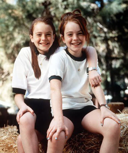 This remake of the 1961 classic ‘The Parent Trap’ saw Lindsay Lohan shoot to fame playing adorable twins Hallie Parker and Annie James.