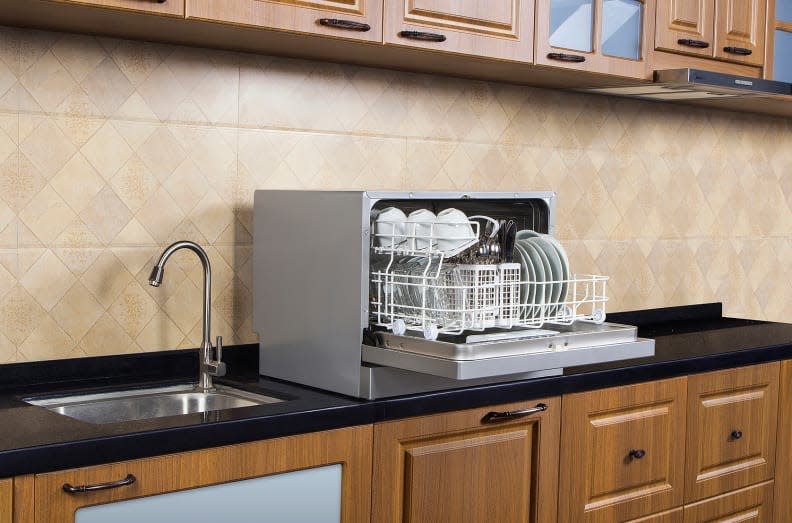 Countertop dishwashers are small, making them perfect for cramped kitchens--but their reduced capacity means needing to run more frequent wash cycles.