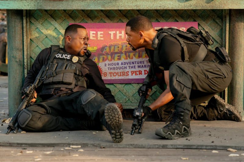 Martin Lawrence (L) and Will Smith are back in action. Photo courtesy of Sony Pictures