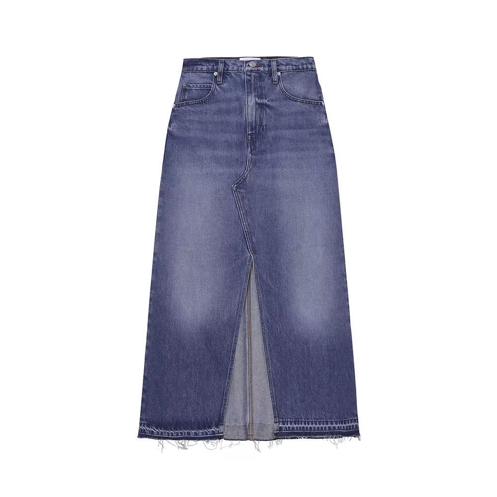 <p><a href="https://go.redirectingat.com?id=74968X1596630&url=https%3A%2F%2Fwww.saksfifthavenue.com%2Fproduct%2Fframe-the-midaxi-denim-skirt-0400019623102.html&sref=https%3A%2F%2F" rel="nofollow noopener" target="_blank" data-ylk="slk:Shop Now;elm:context_link;itc:0;sec:content-canvas" class="link rapid-noclick-resp">Shop Now</a></p><p>The Midaxi Denim Skirt </p><p>saksfifthavenue.com</p><p>$201.00</p>