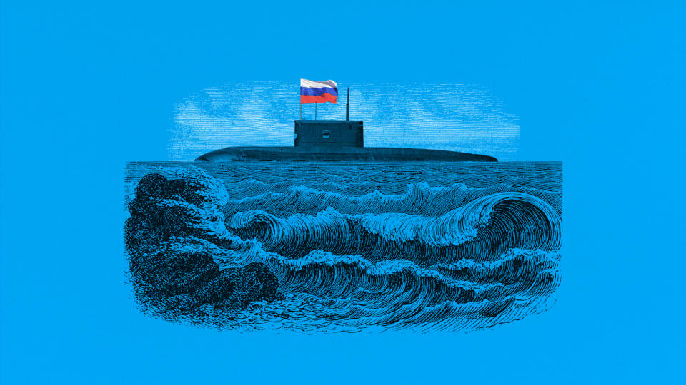  Russian submarine. 