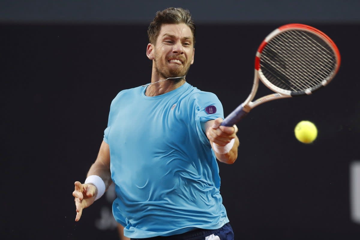 Cameron Norrie win the Rio Open in Brazil after beating Carlos Alcaraz in the final (Bruna Prado/AP) (AP)