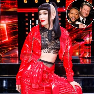 Gwen Stefani Is Returning to 'The Voice': Watch Her Announcement With Husband Blake Shelton and John Legend