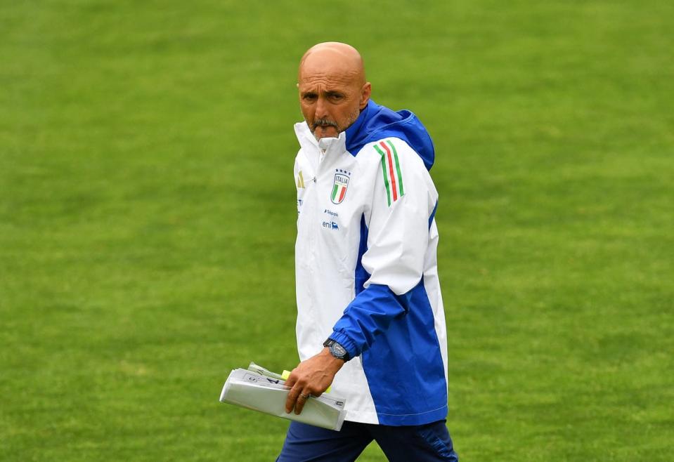 Luciano Spalletti took charge of the Azzurri last year (REUTERS)