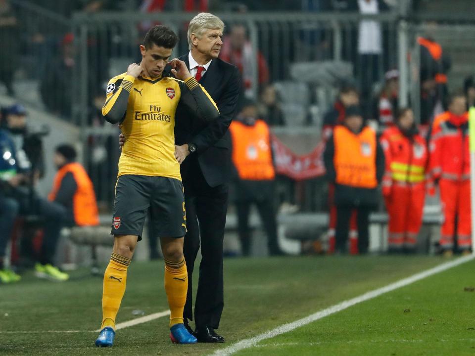 Gabriel Paulista was introduced after Laurent Koscielny's injury (Getty)