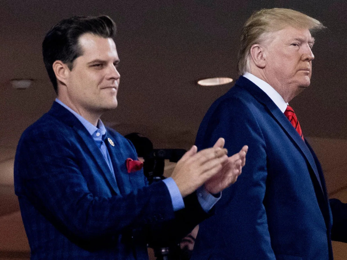 Matt Gaetz said he pitched Trump on the idea of being House Speaker for 'like 3 ..